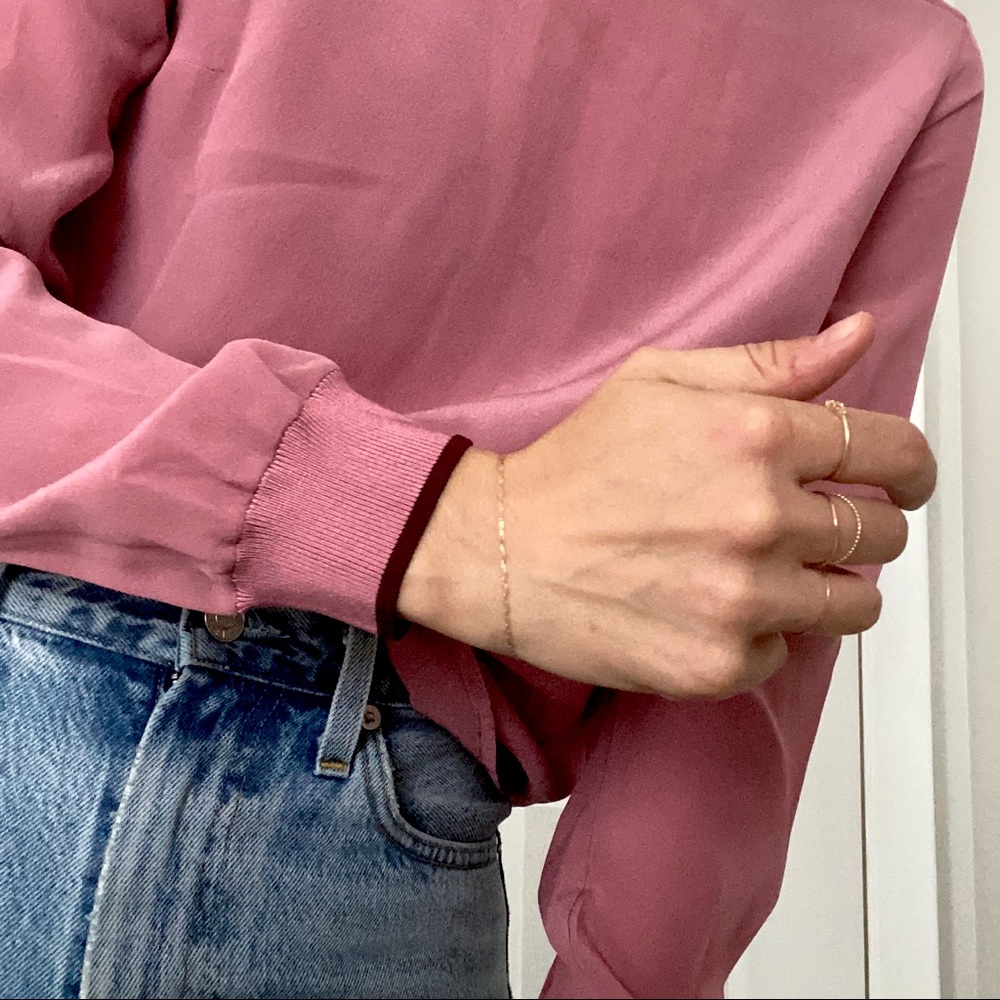 Like New Ted Baker London pink long sleeve shirt